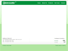 Tablet Screenshot of medicare-trade.com